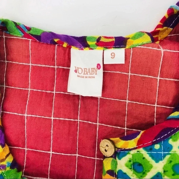 Quilted Cotton made in India embroidered Matelasse jacket - Picture 7 of 7